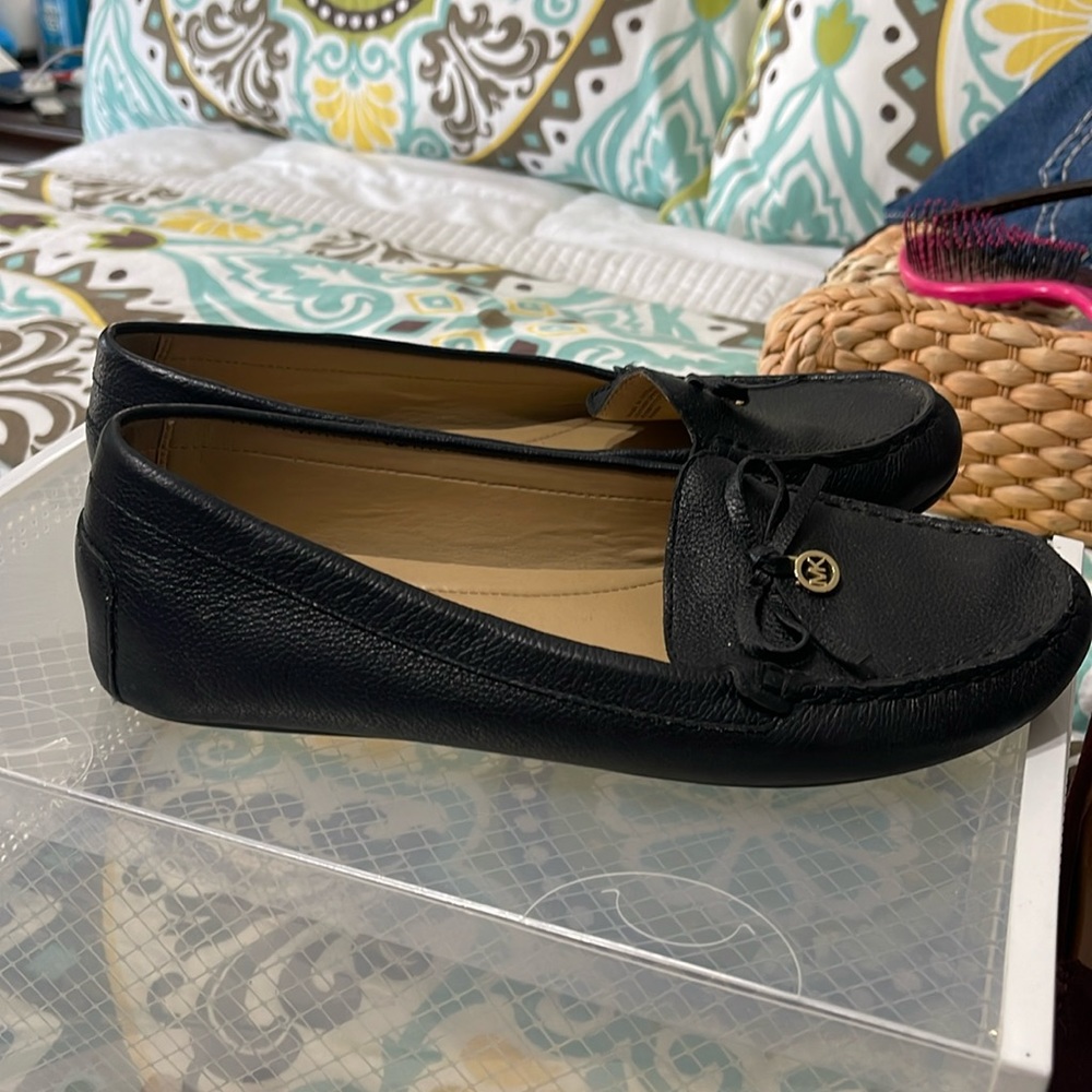 Michael Kors leather mocs